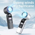 Turbo Handheld AC Cooling Fan with LED Light - Image 5